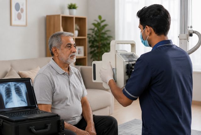 24x7 home X-Ray and ECG service in Hyderabad